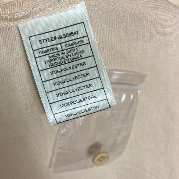 BB Dakota Revolve Tie Curious‎ Dress Champagne Size Small Style BL308547 S NEW - Picture 7 of 10